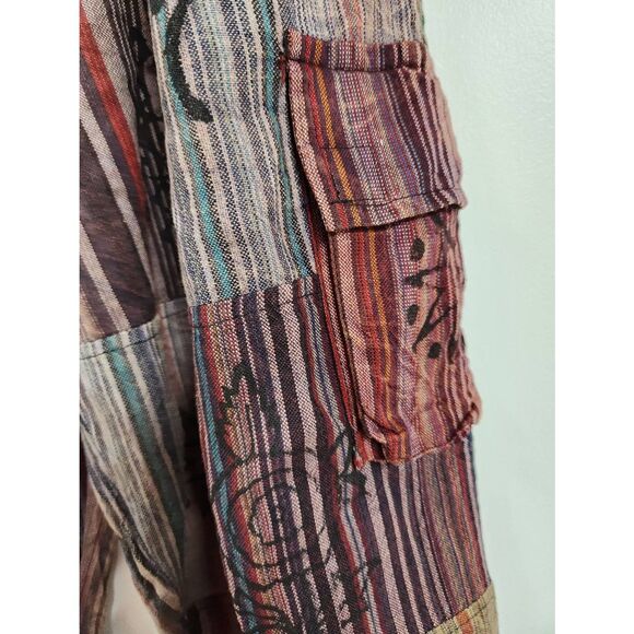 Ananta patchwork Hand-made pants size L/XL  H - Picture 4 of 8